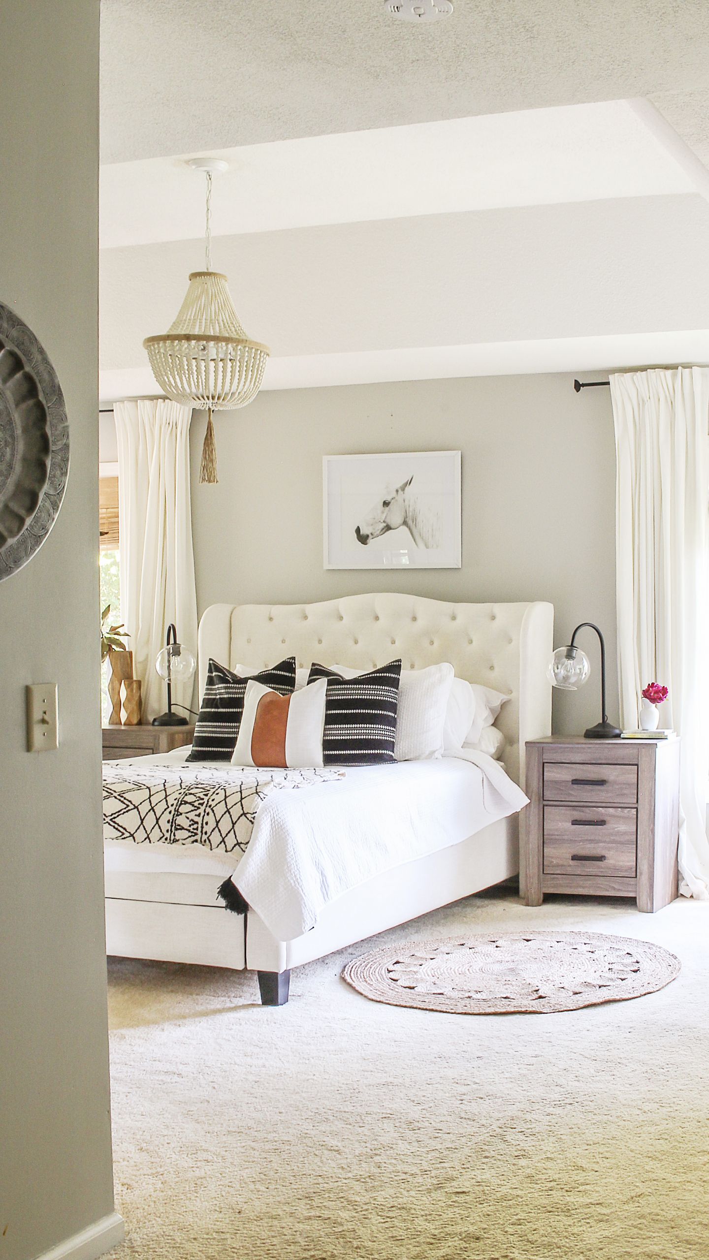 Modern Farmhouse Bedroom
 Modern Farmhouse Bedroom Refresh on a Bud