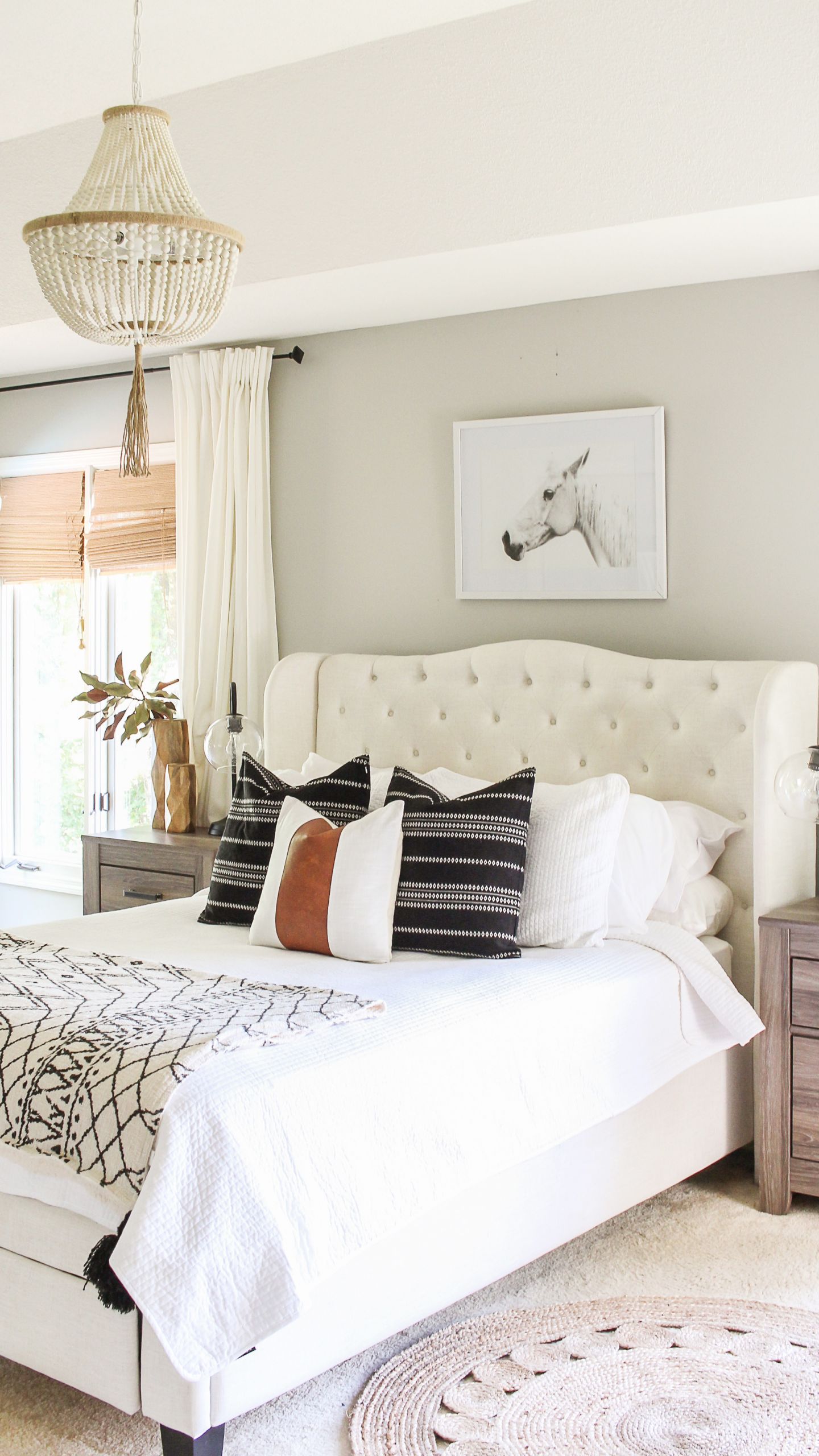 Modern Farmhouse Bedroom
 Modern Farmhouse Bedroom Refresh on a Bud