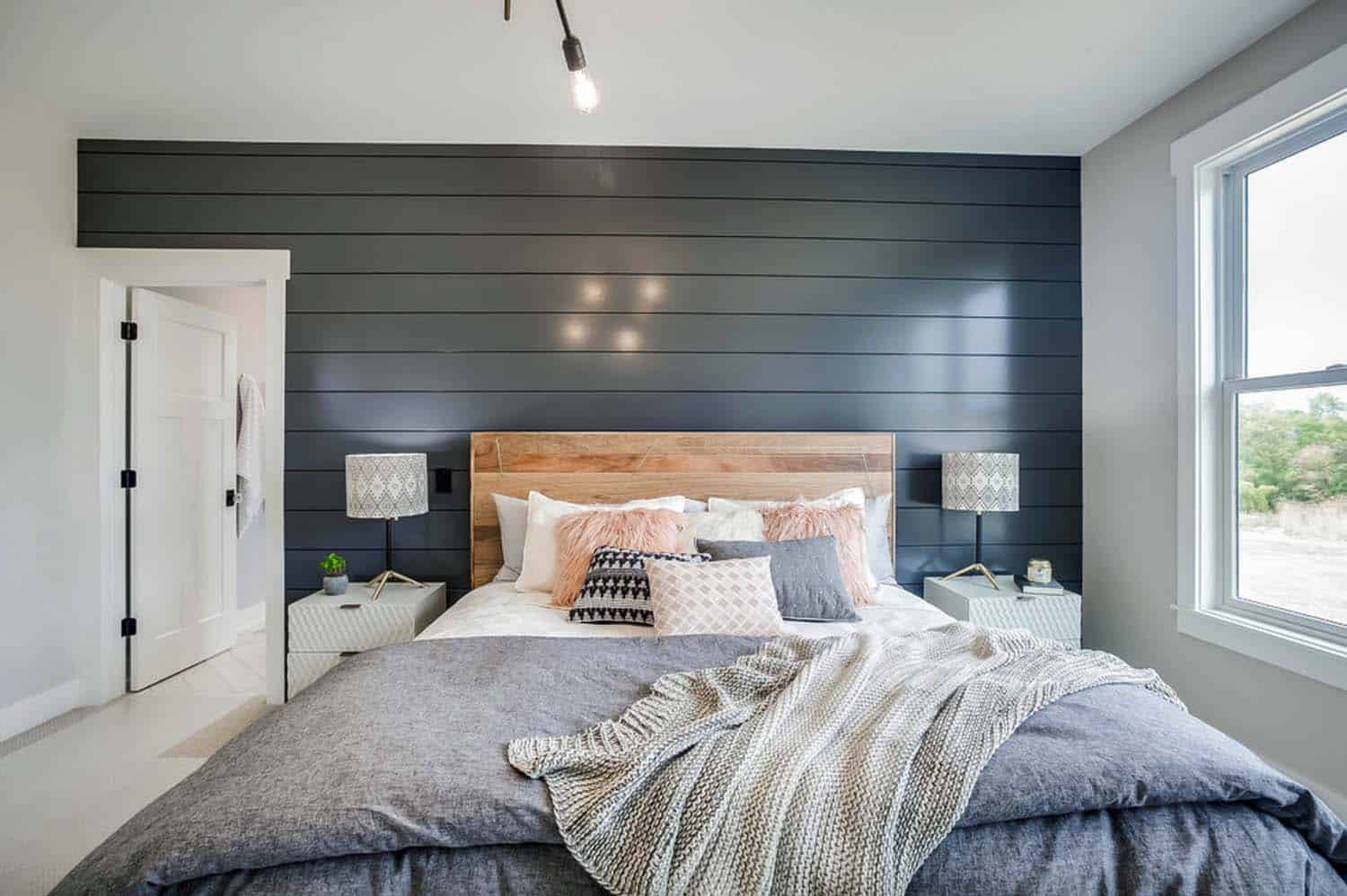 Modern Farmhouse Bedroom
 Modern eclectic farmhouse with delightful design features