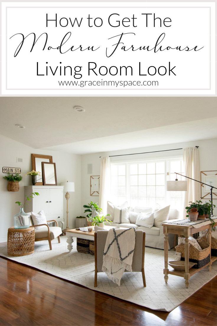 Modern Farmhouse Living Room Decor
 How to Get the Modern Farmhouse Living Room Look