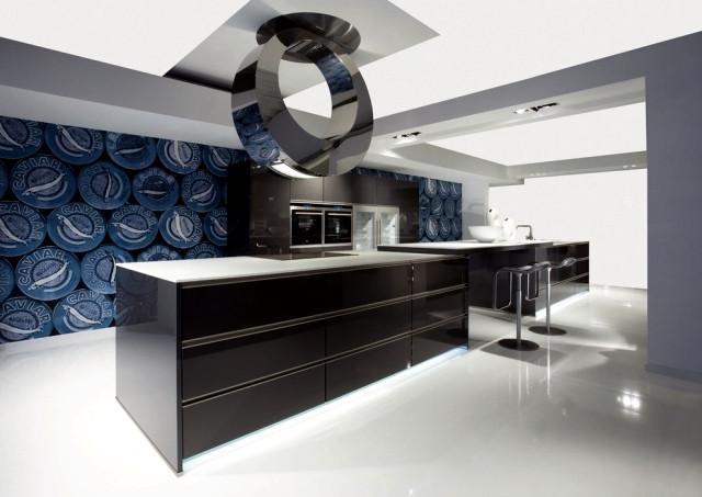 Modern Kitchen Hood
 Extraction hoods Elica design for the modern kitchen