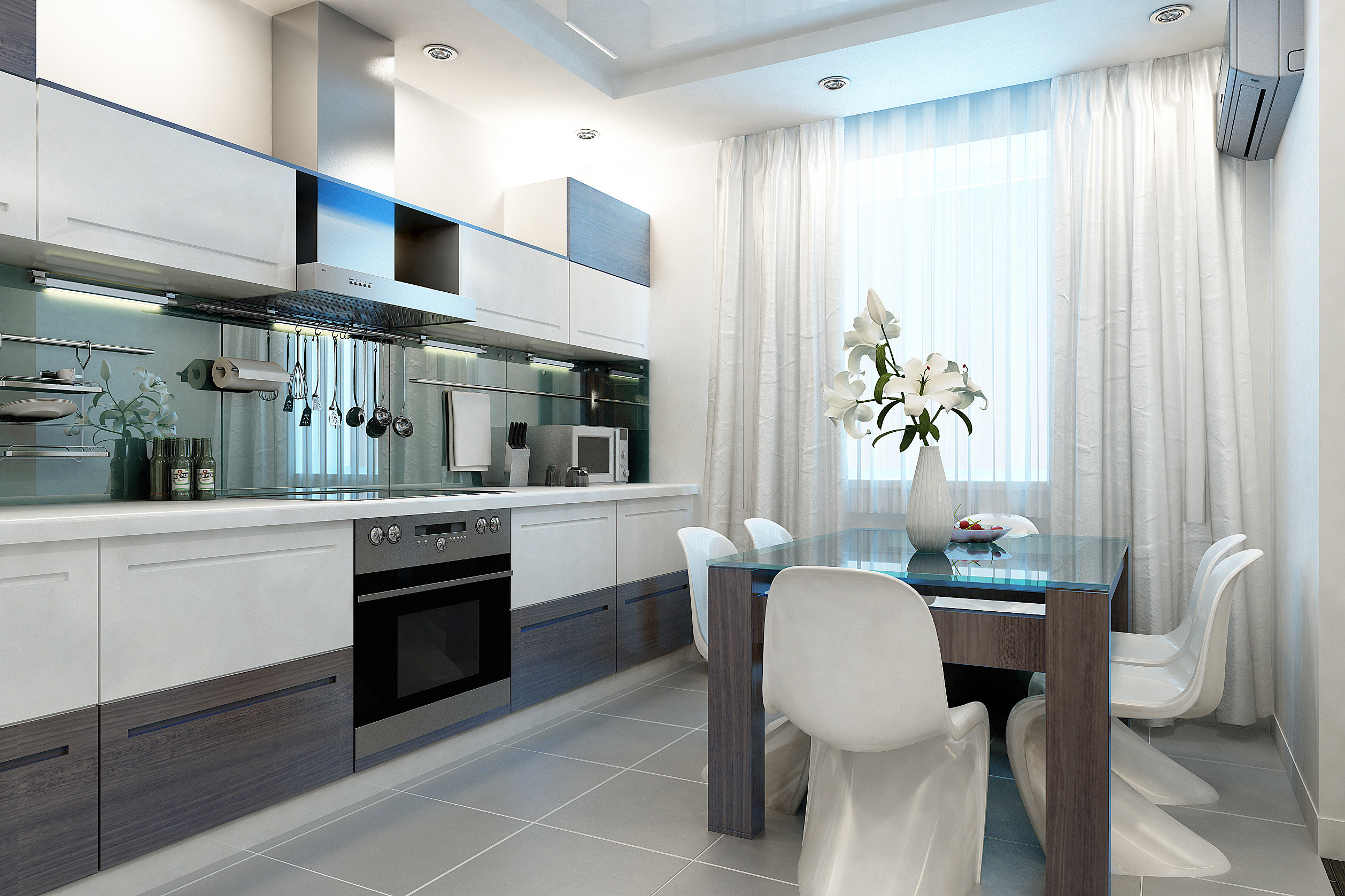 Modern Kitchen Valances
 Choose Modern Kitchen Curtains And Show Your Style