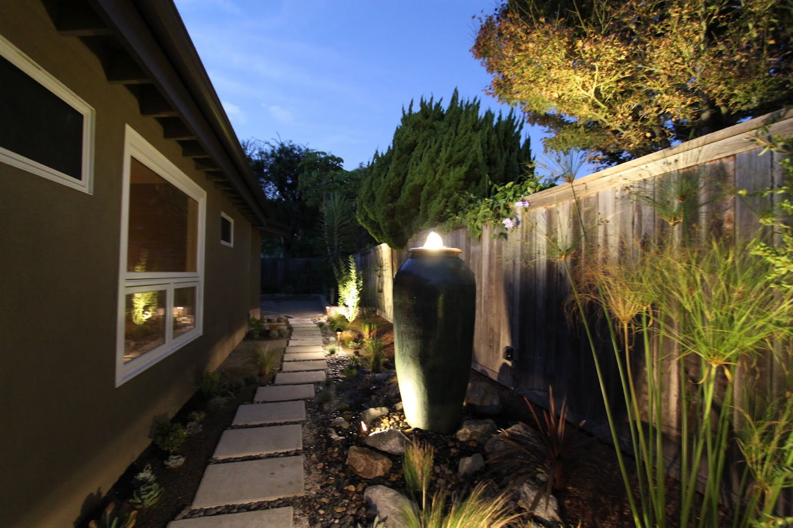 Modern Landscape Lighting
 lighting a mid century modern landscape design