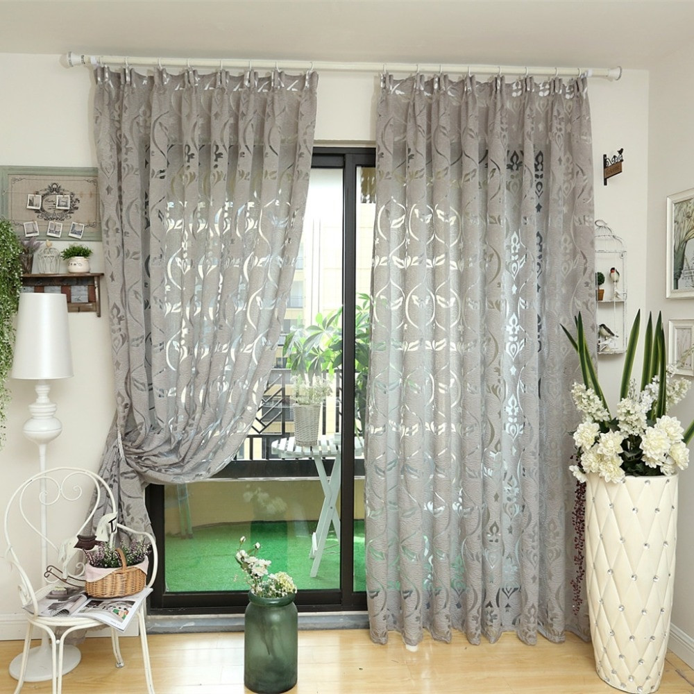 Modern Living Room Curtains
 Modern curtain kitchen ready made bronze color curtains