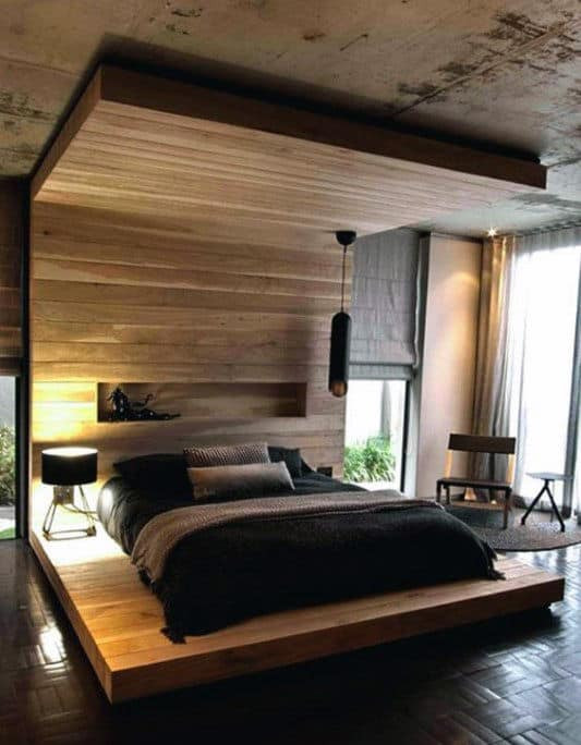 Modern Mens Bedroom
 80 Bachelor Pad Men s Bedroom Ideas Manly Interior Design