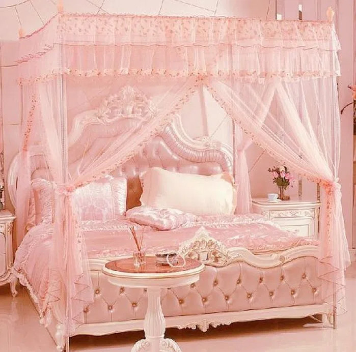 Modern Shabby Chic Bedroom
 50 Light Pink Bedroom Ideas in 2020