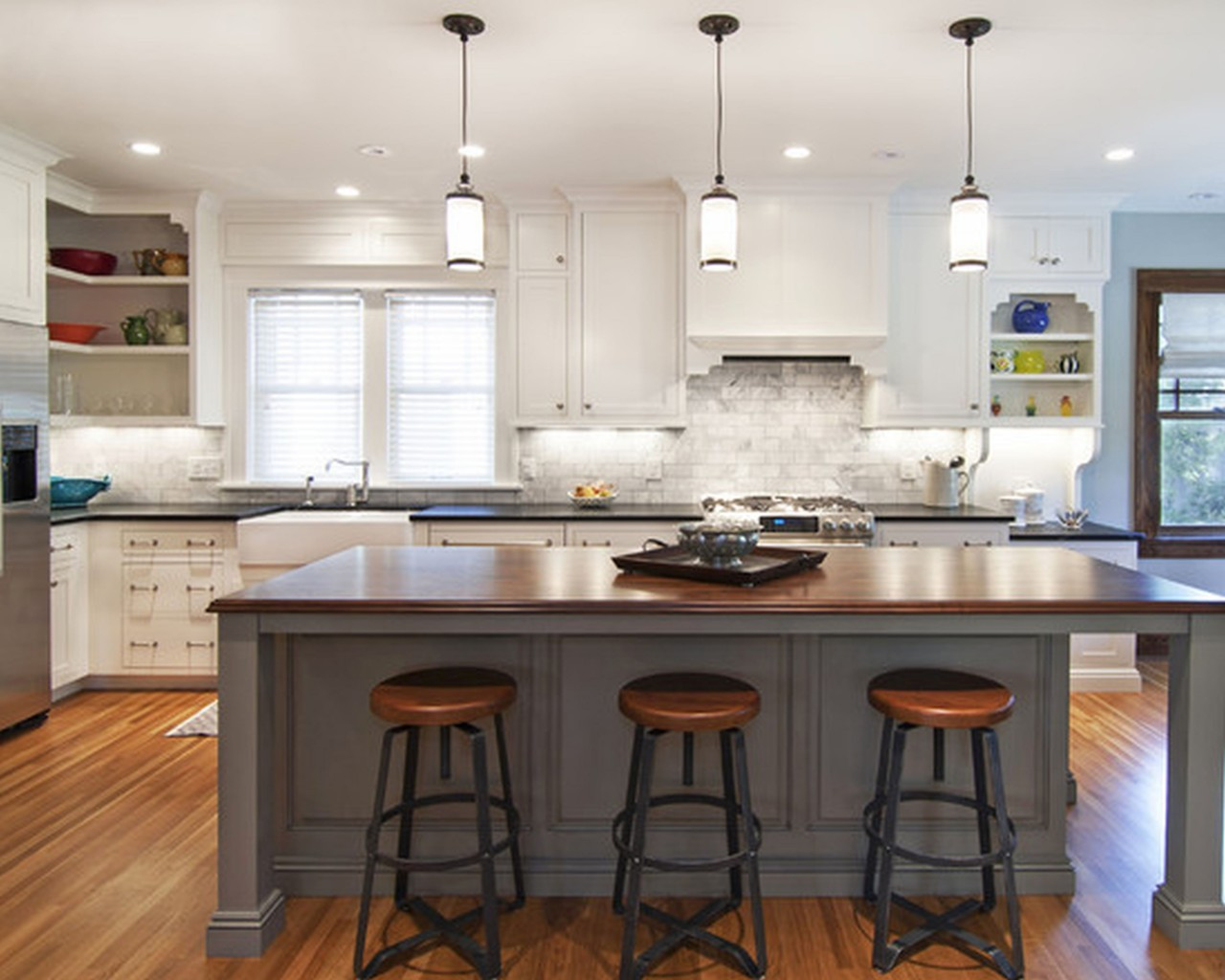 Modern Stools For Kitchen Island
 Kitchen Island Lighting with Advanced Appearance Traba Homes