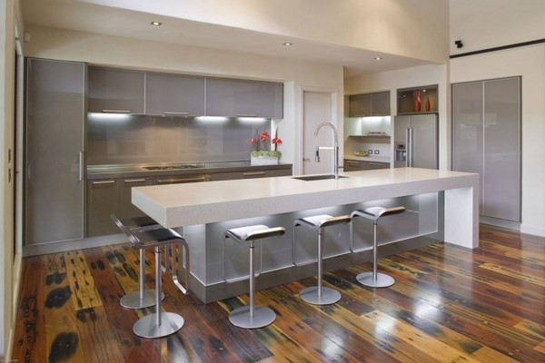 Modern Stools For Kitchen Island
 Swivel bar stools – a trendy seating in contemporary kitchens