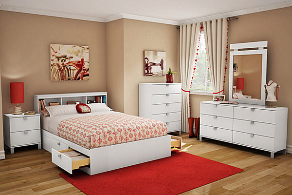 Modern Teen Bedroom
 Teenage Girls Bedrooms & Bedding Ideas