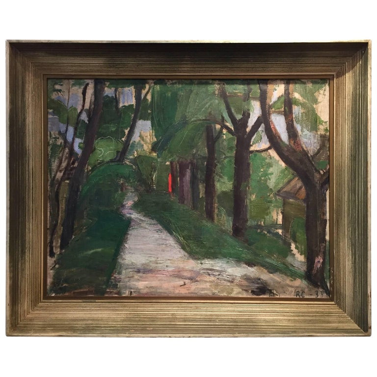 Modernist Landscape Paintings
 1930s Modernist Landscape Painting at 1stdibs