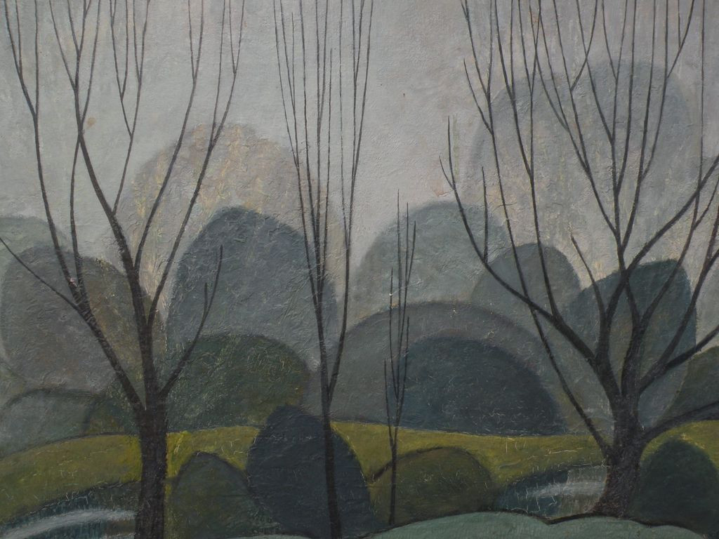 Modernist Landscape Paintings
 Canadian art modernist 1953 landscape painting reminiscent