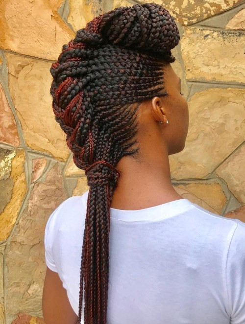 Mohawk Braid Hairstyles
 12 Cute And Simple Mohawk Braided Hairstyles The Fashion Bug