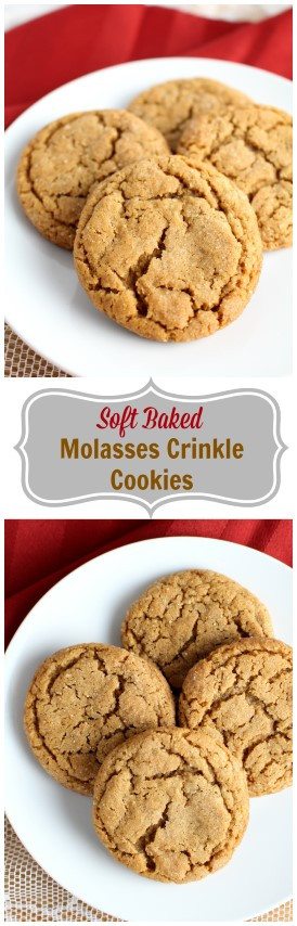 Molasses Crinkle Cookies
 Molasses Crinkle Cookies Chocolate With Grace