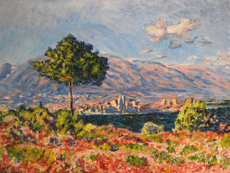 Monet Landscape Paintings
 A Monet landscape Painting by s desjardins