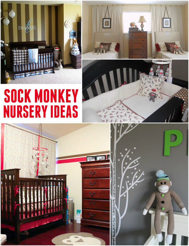 Monkey Baby Room Decor
 Sock Monkey Nursery Ideas Design Dazzle