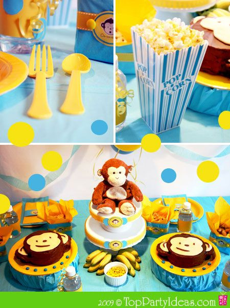 Monkey Birthday Party Food Ideas
 64 best Monkeys Banana And Palm Trees images on Pinterest