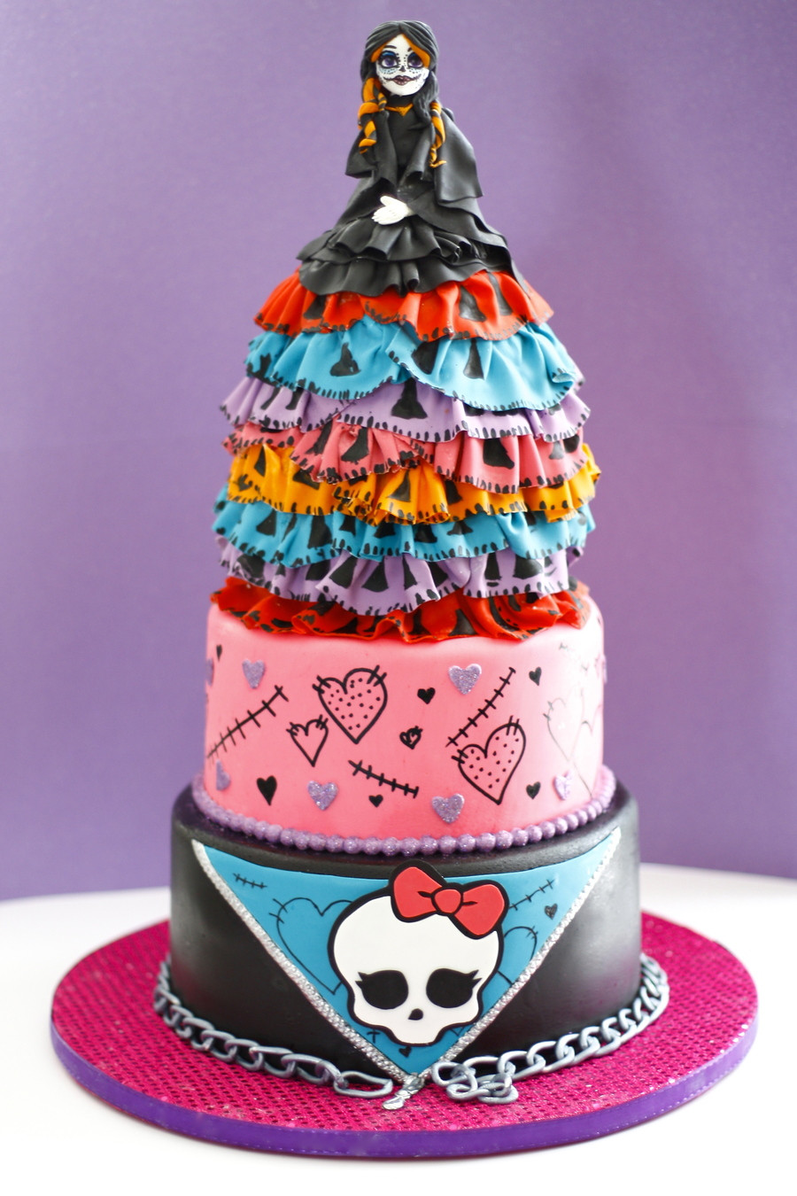 Monster High Birthday Cake
 Monster High Birthday Cake CakeCentral