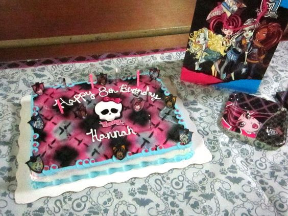 Monster High Birthday Cake Walmart
 Monster high birthday Birthday cakes and Walmart on Pinterest