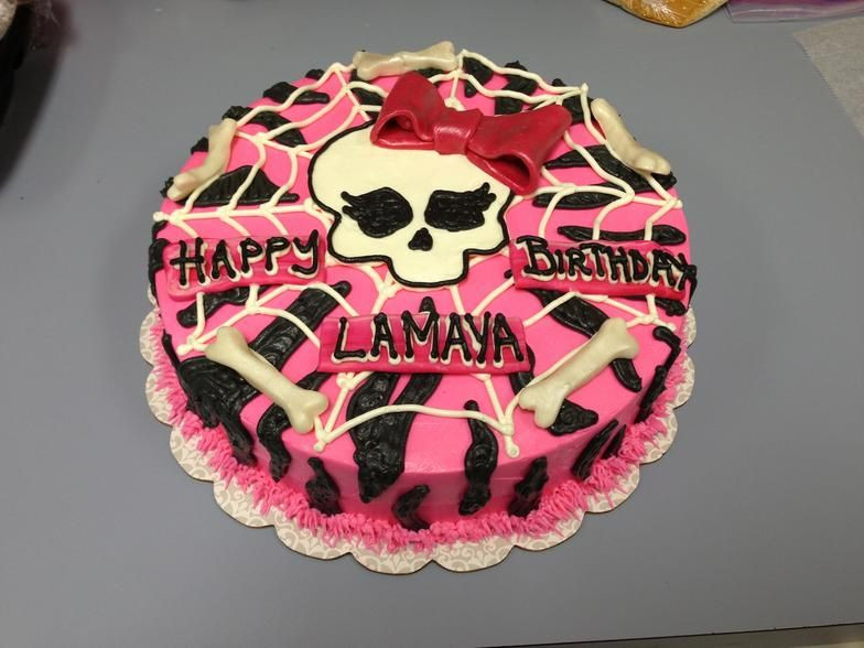 Monster High Birthday Cake Walmart
 Monster High Cakes at WalMart