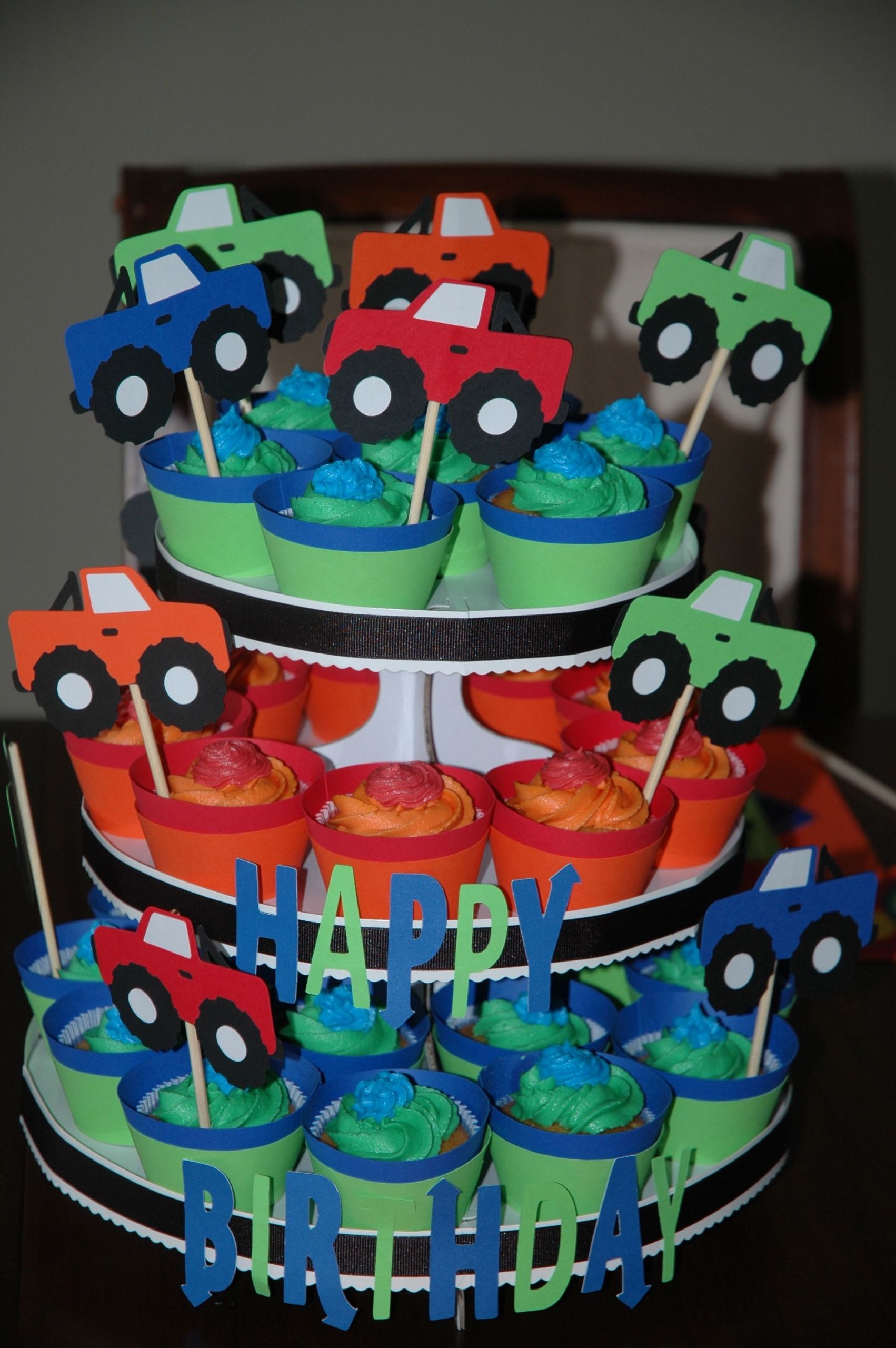 Monster Truck Decorations For Birthday Party
 monster truck birthday party Birthday Ideas