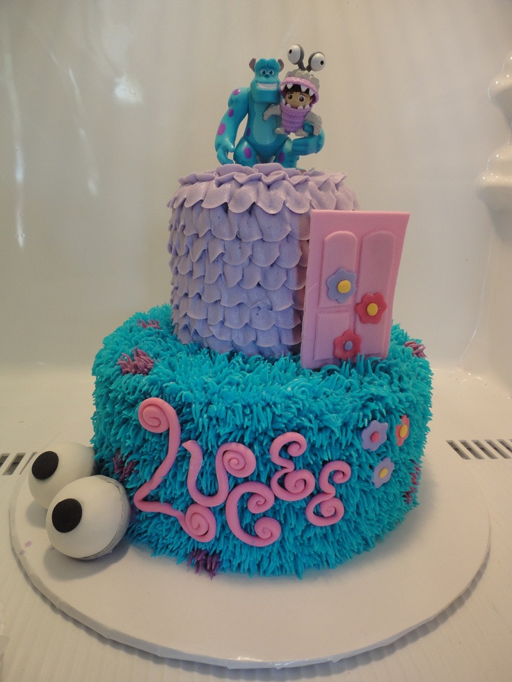 Monsters Inc Birthday Cake
 Sully Birthday Cakes