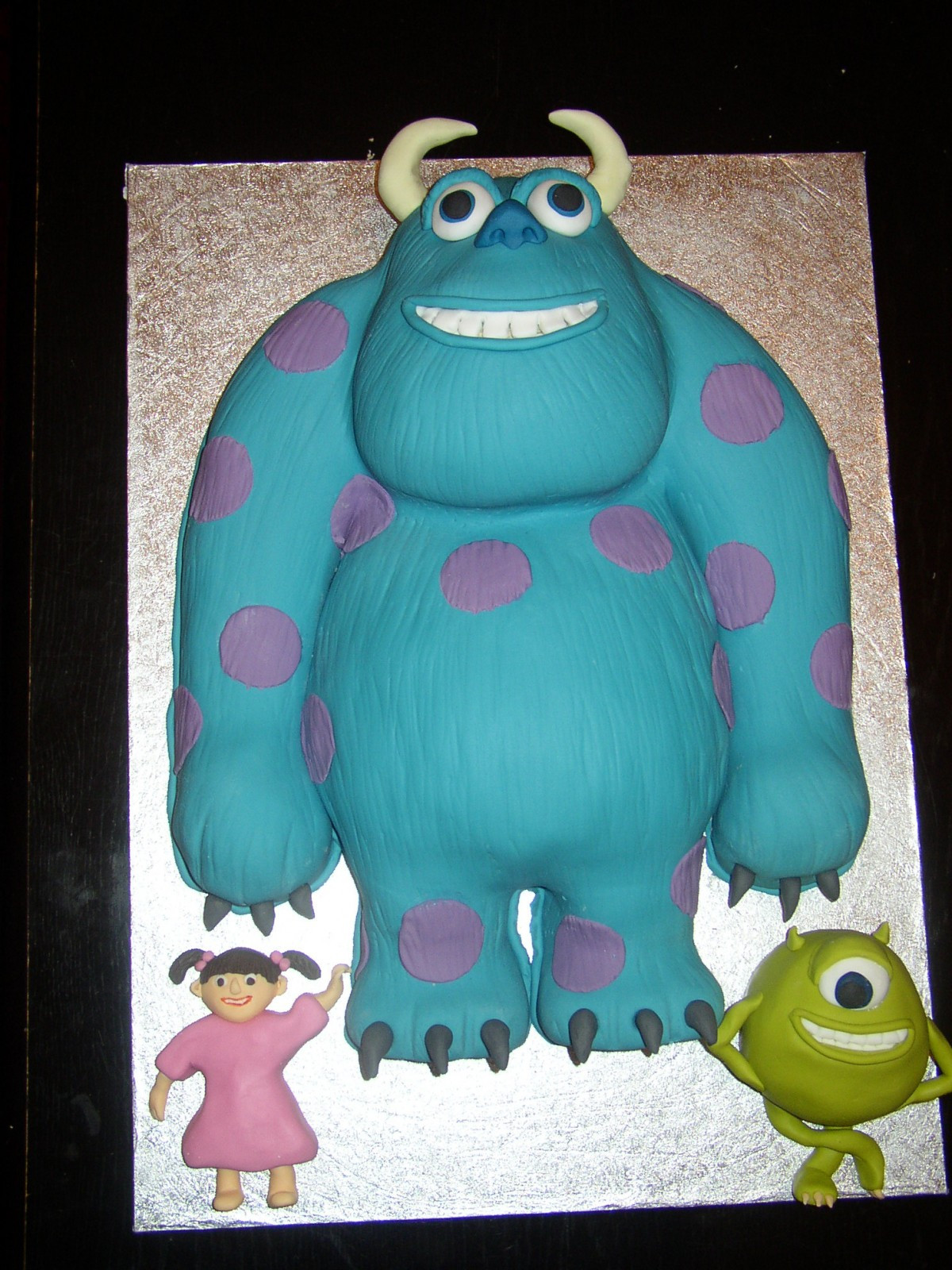 Monsters Inc Birthday Cake
 Monsters Inc Inspired Birthday Cake Susie s Cakes