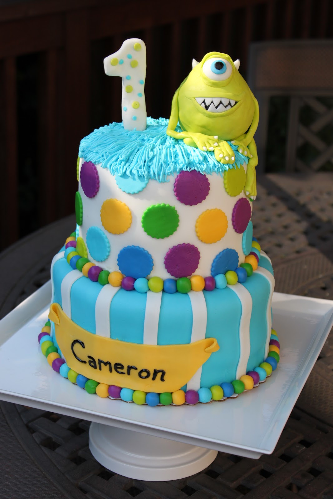 Monsters Inc Birthday Cake
 In Fine Fettle Monsters Inc Cake