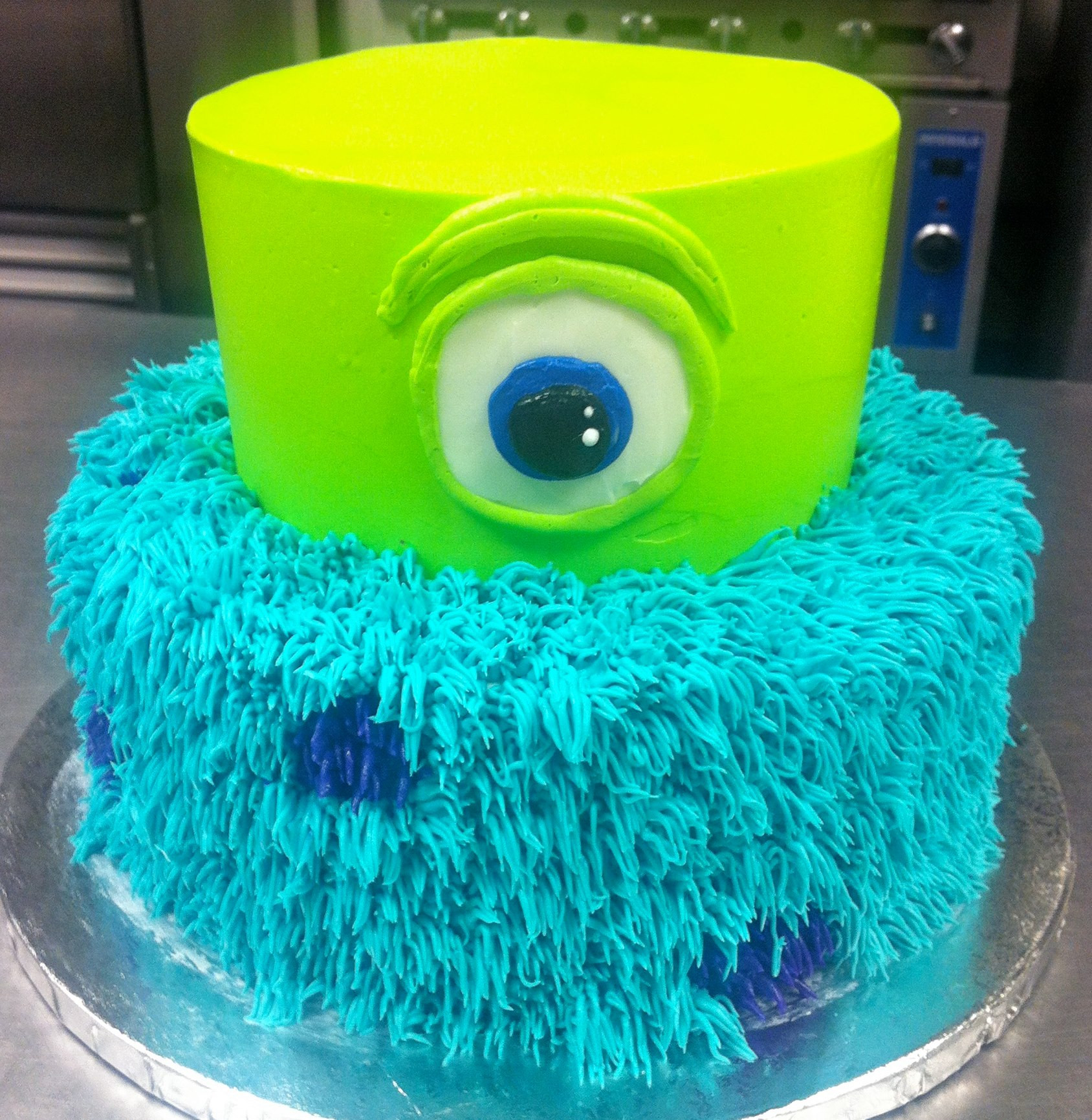 Monsters Inc Birthday Cake
 Monsters Inc Cake Hayley Cakes and CookiesHayley Cakes
