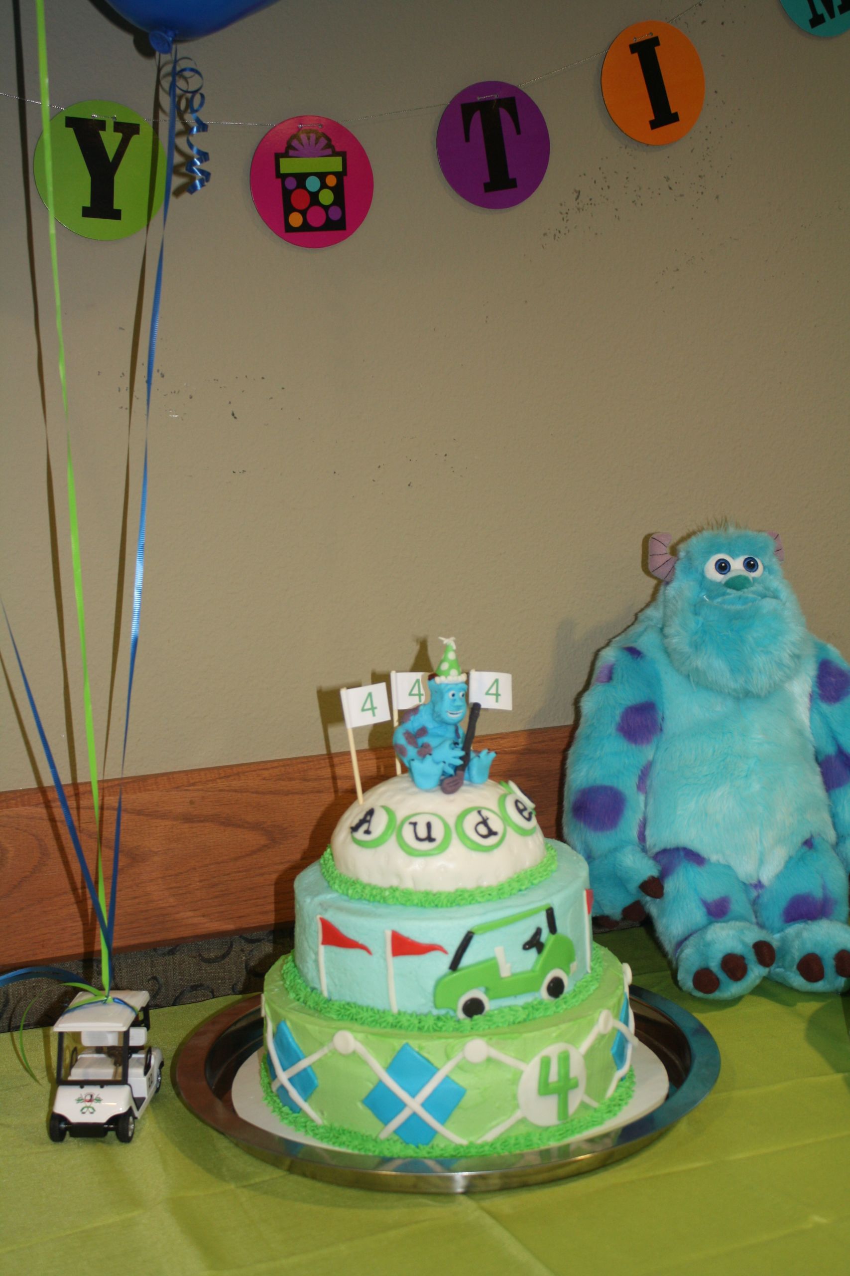 Monsters Inc Birthday Party
 The BEST Monsters Inc Birthday Party AND Golf Birthday