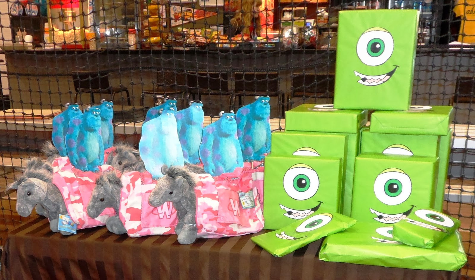 Monsters Inc Birthday Party
 Utopia Party Decor Monsters Inc Party