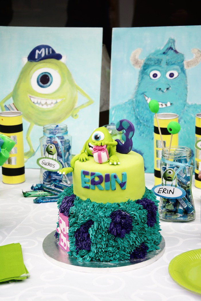 Monsters Inc Birthday Party
 Kara s Party Ideas Monsters Inc Birthday Party at Kara s
