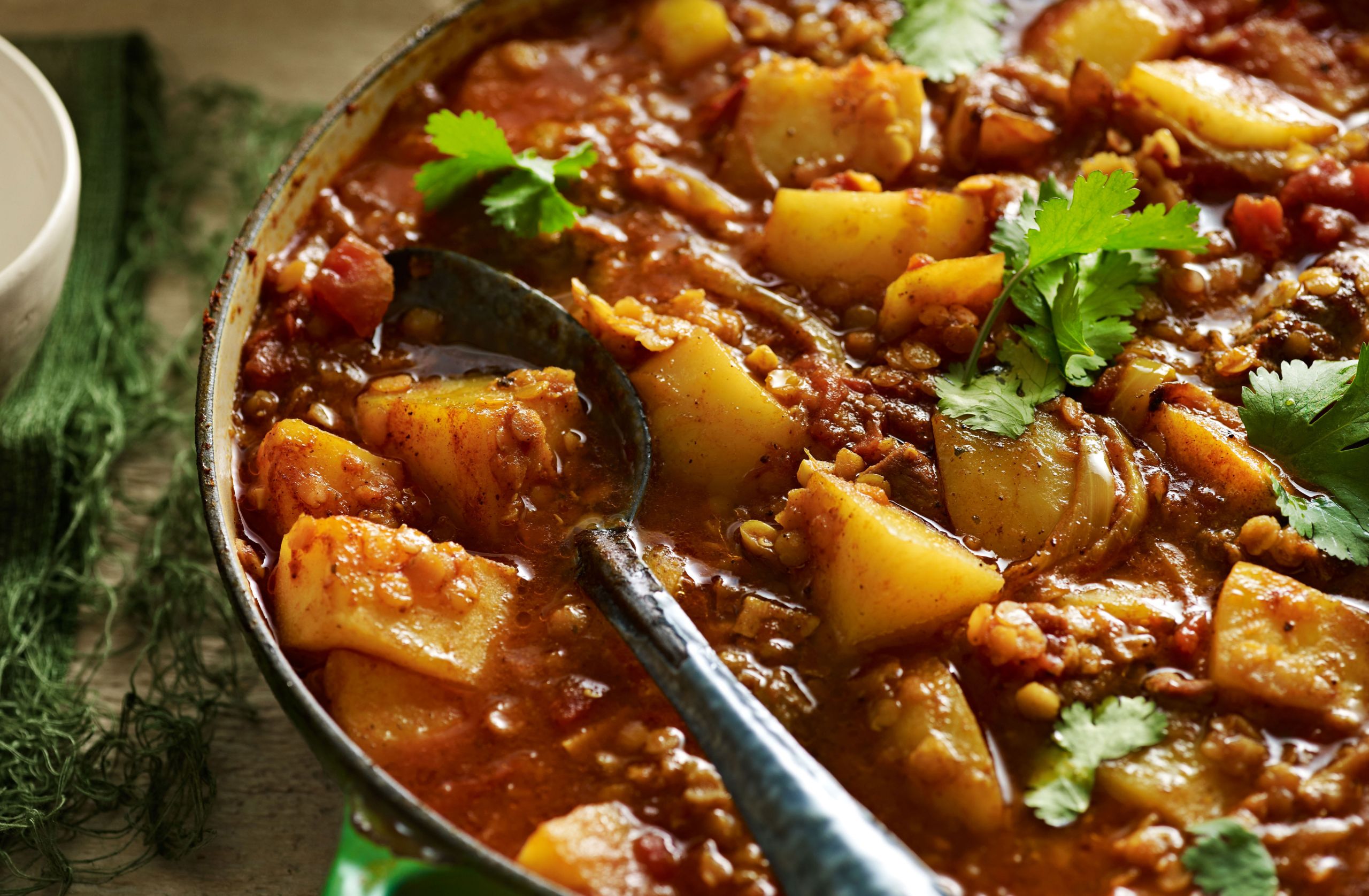 Moroccan Lentil Stew
 Moroccan Red Lentil And Lamb Stew