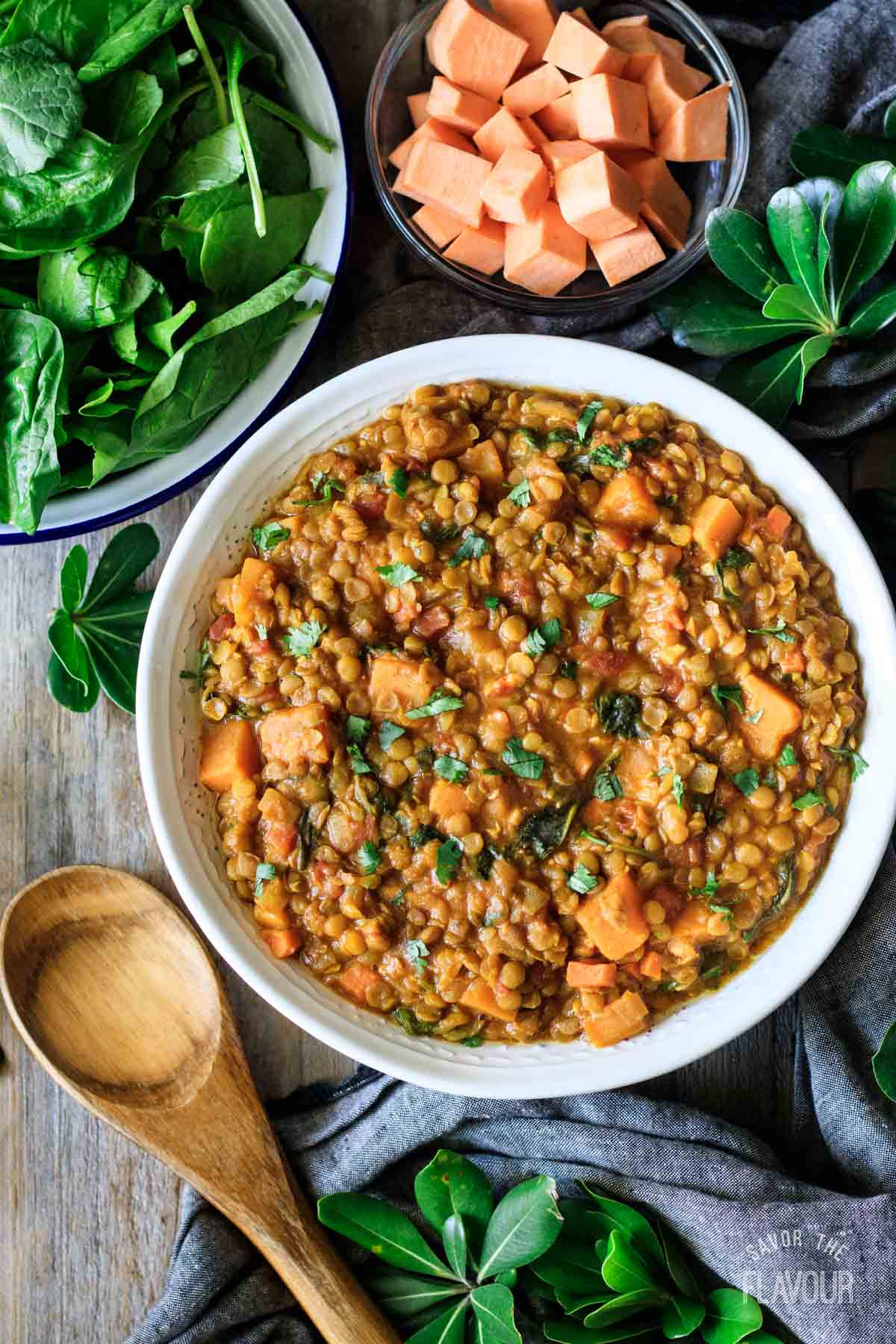 Moroccan Lentil Stew
 Detox Moroccan Lentil Stew