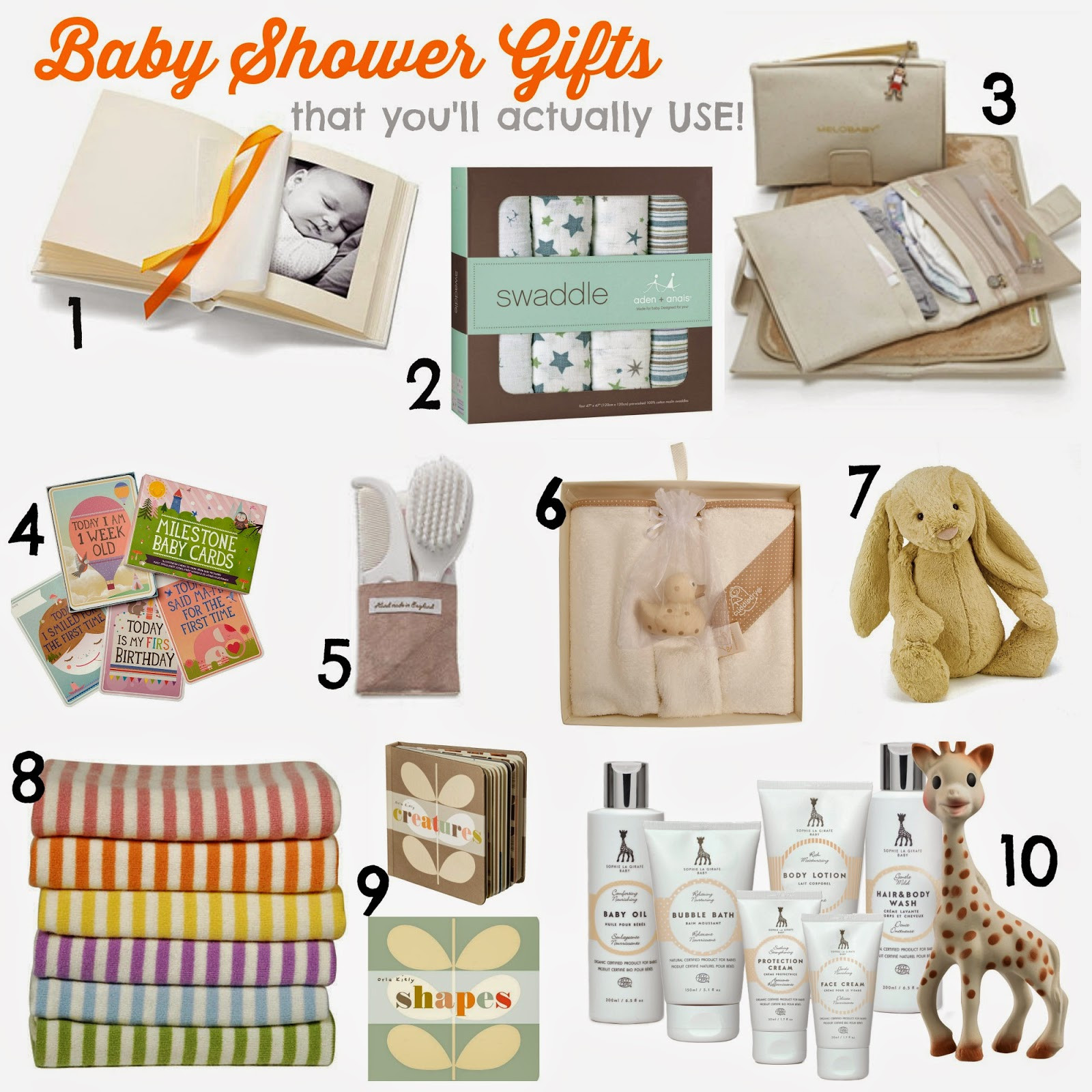Most Useful Baby Shower Gifts
 10 Luxe Baby Shower Gifts that new mums will love and