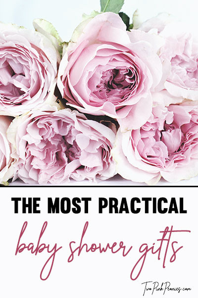 Most Useful Baby Shower Gifts
 The Most Useful Baby Shower Gifts IMAGE 3 Two Pink Peonies