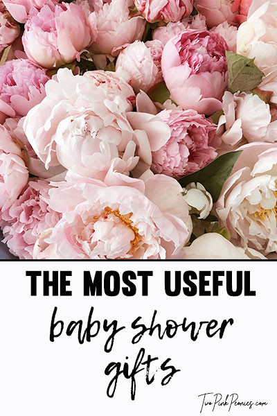 Most Useful Baby Shower Gifts
 The Most Useful Baby Shower Gifts IMAGE 1 Two Pink Peonies