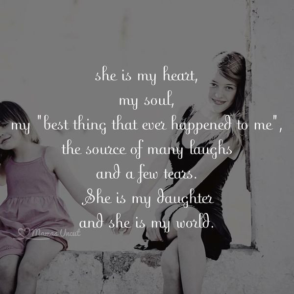 Mother Daughter Quote
 Mother and Daughter Quotes 74 Sayings about Mom and Daughter