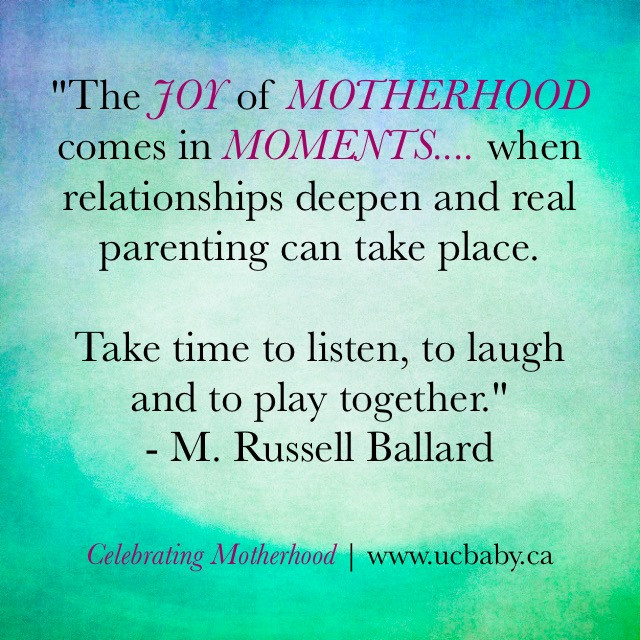 Motherhod Quotes
 Celebrating Motherhood Quotes UC Baby