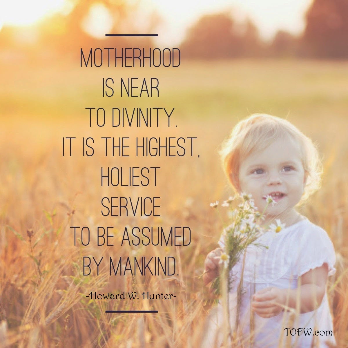 Motherhod Quotes
 Lds Mothers Day Quotes QuotesGram