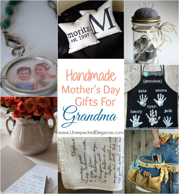 Mothers Day Gift Ideas For Grandma
 Handmade Mother s Day Gifts for Grandma