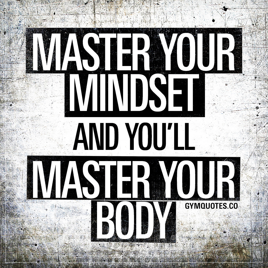 Motivational Quote Gym
 Gym motivation quotes Master your mindset and you ll