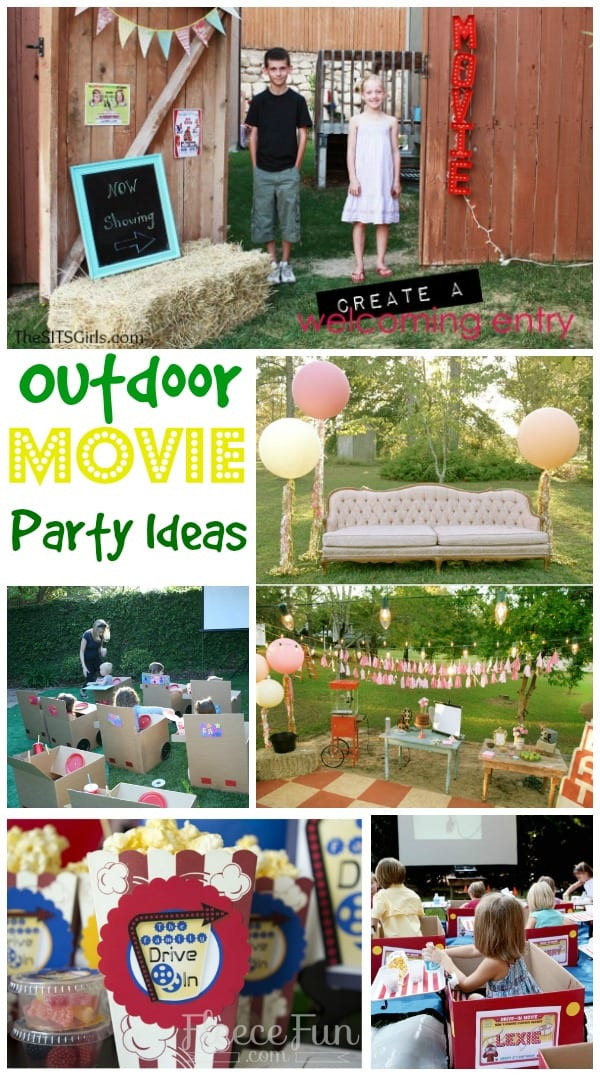 Movie Home Birthday Party Ideas
 Movie Party Ideas Perfect For A Drive In At Home