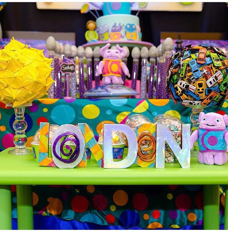 Movie Home Birthday Party Ideas
 Pin on Boov Birthday