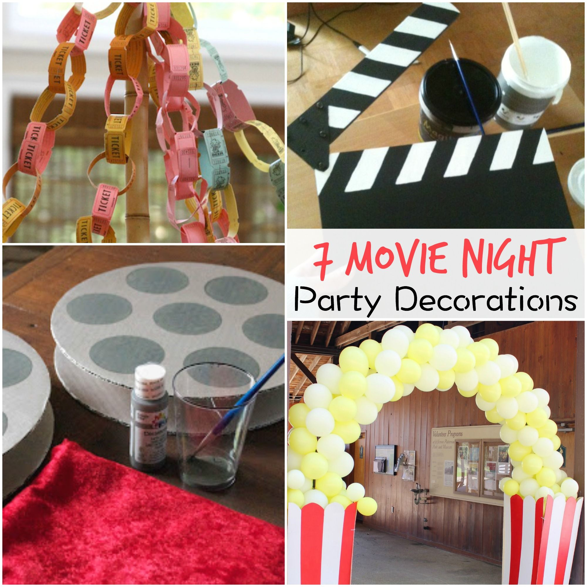 Movie Home Birthday Party Ideas
 7 Totally Awesome Movie Night Party Decorations