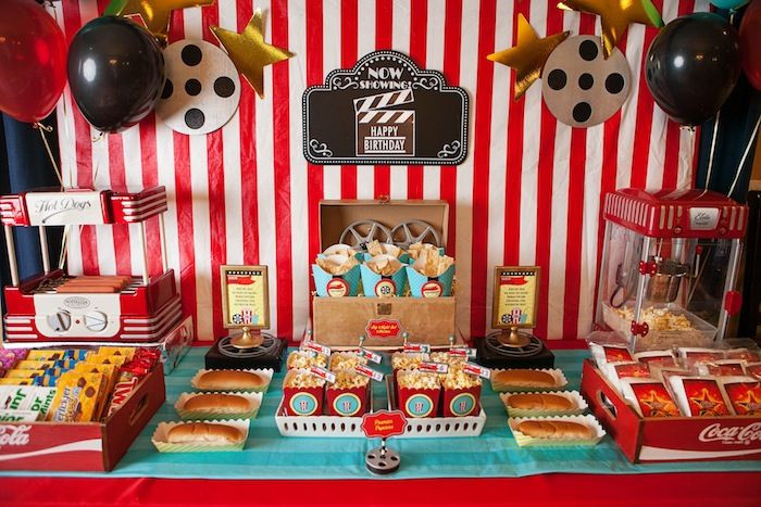 Movie Home Birthday Party Ideas
 Movie Themed Birthday Party