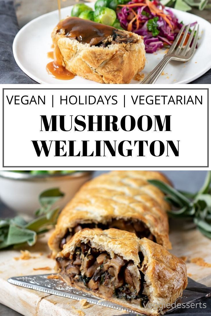 Mushroom Main Dish Recipes Healthy
 Mushroom Wellington is a flavor packed easy and