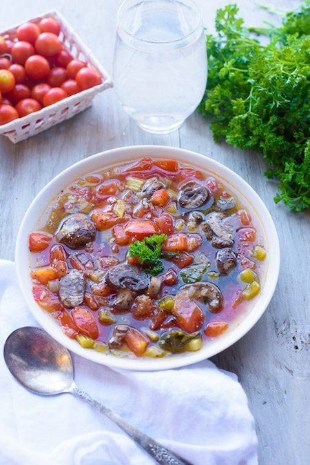 Mushroom Quinoa Soup
 Tomato Mushroom & Quinoa Soup Recipe Kimberly Snyder