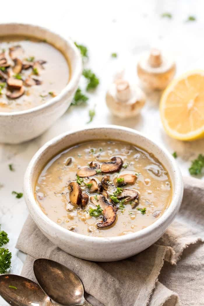 Mushroom Quinoa Soup
 Creamy Coconut & Mushroom Quinoa Soup Simply Quinoa