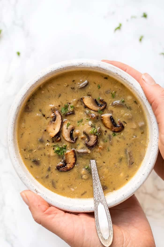 Mushroom Quinoa Soup
 Creamy Coconut & Mushroom Quinoa Soup Simply Quinoa