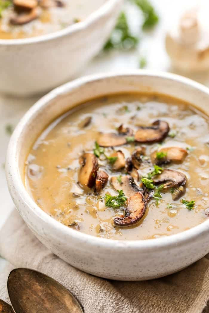 Mushroom Quinoa Soup
 Creamy Coconut & Mushroom Quinoa Soup Simply Quinoa